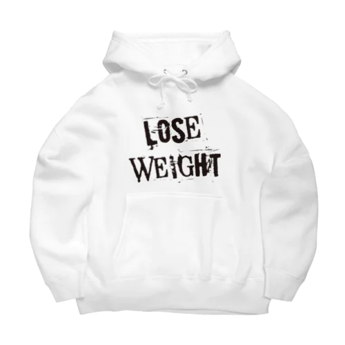 LOSE WEIGHT ビッグシルエットパーカー