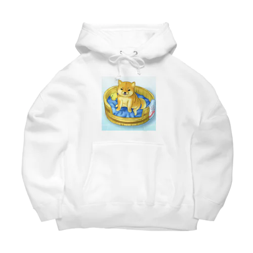 銭湯豆柴　ふろすけくん Big Hoodie