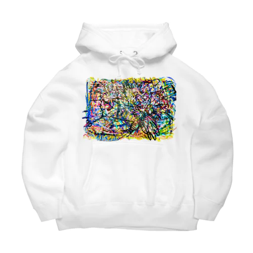 はみ出しモンスター Big Hoodie