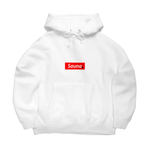 【BOXロゴ】サウナBOXロゴ　アイテム Big Hoodie