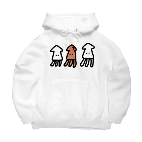 いか焼きイカいか Big Hoodie