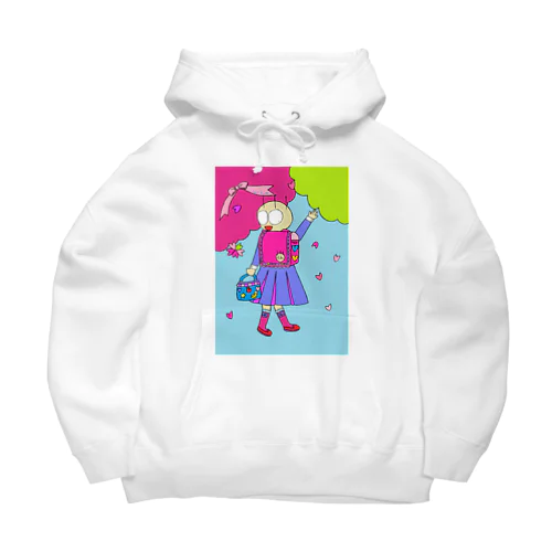 くんくんランドセル🎒 Big Hoodie