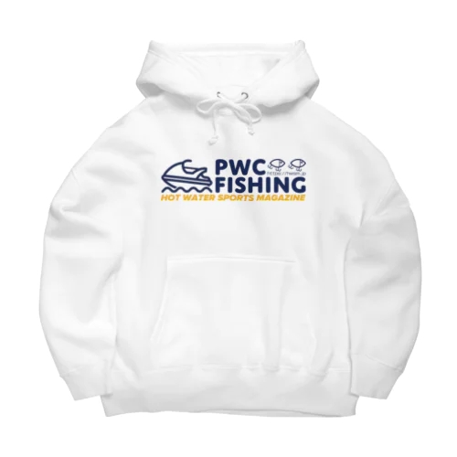 PWC FISHING（青色ロゴ） ビッグシルエットパーカー