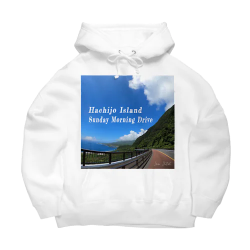 Hachijo Island Sunday Morning Drive - Sora Satoh Big Hoodie