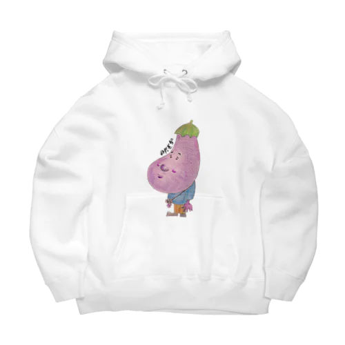 なすびくん Big Hoodie