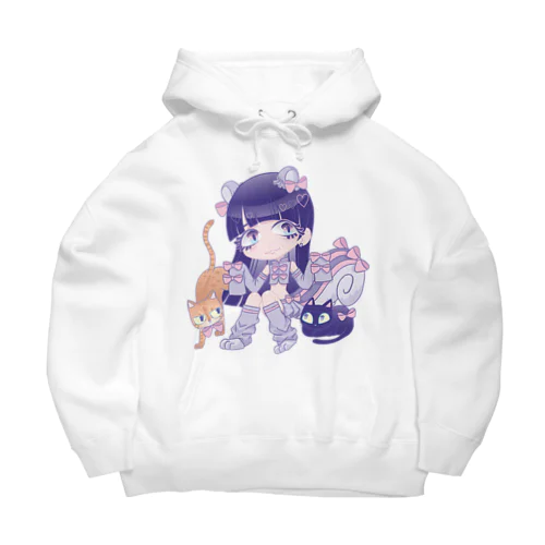 ビックフーディー☆りぼんチャイナ Big Hoodie