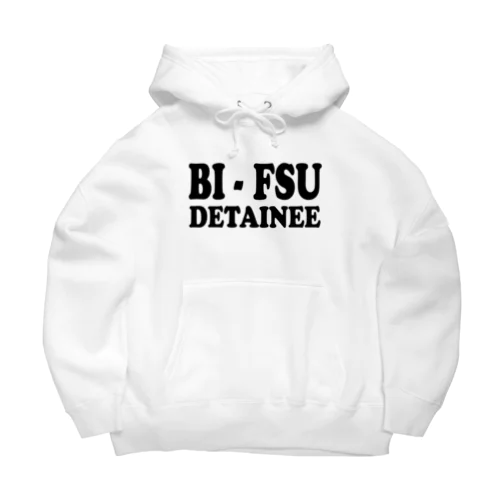 BI-FSU DETAINEE 胸面配置ロゴ Big Hoodie