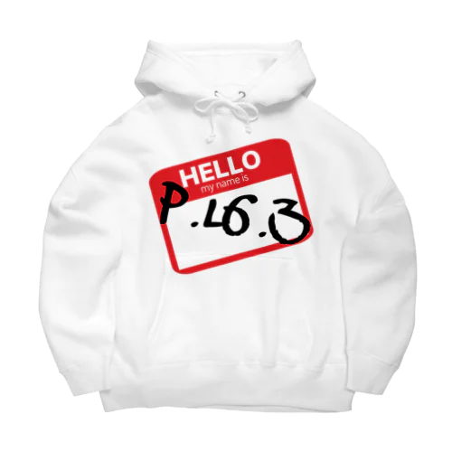 Hello P.L6.3【レッド】 Big Hoodie