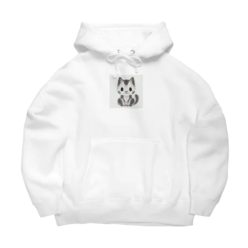 ドット絵猫ちゃん Big Hoodie