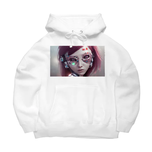 サイボーグの少女 Big Hoodie