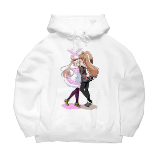 トゥーンベリーズ「ウイッシュピース」と「アイドリングベリー」ヒトバージョン Big Hoodie