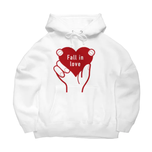 Fall in love Big Hoodie