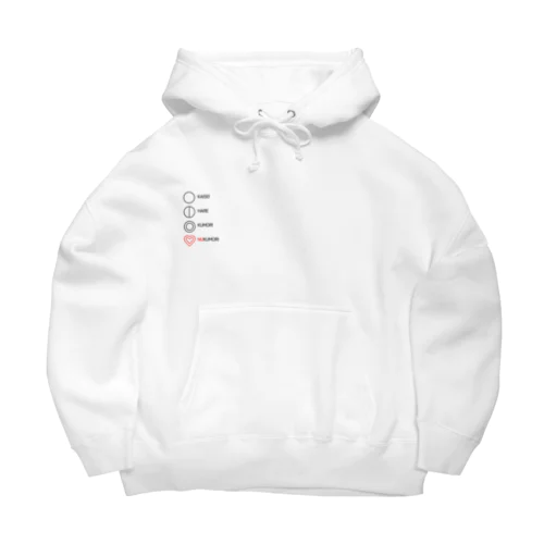 Weather Symbols Big Hoodie