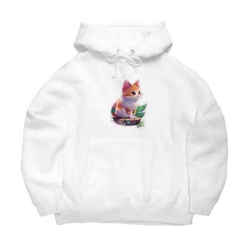 キュートな猫 Big Hoodie