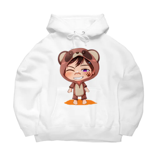 須戸コウ_着ぐるみミニキャラVer Big Hoodie