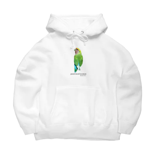 コザクラインコ　タイガーチェリー Big Hoodie