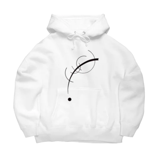 カンディンスキー "Free Curve to the Point: Accompanying Sound of Geometric Curves" Big Hoodie