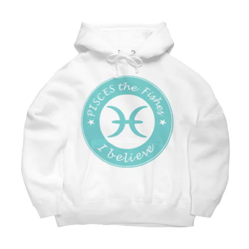 12星座キーフレーズ&パワーカラー～うお座～ / 12 zodiac key phrase & power colour - Pisces - Big Hoodie