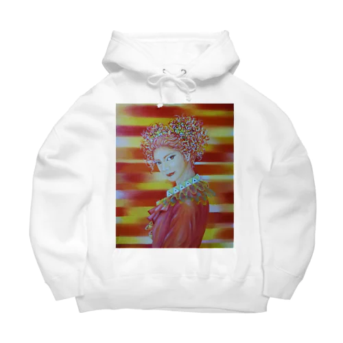 ハッピークラウン4・woman Big Hoodie