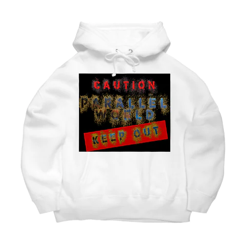 caution「parallelworld」ー立入禁止　■ Big Hoodie