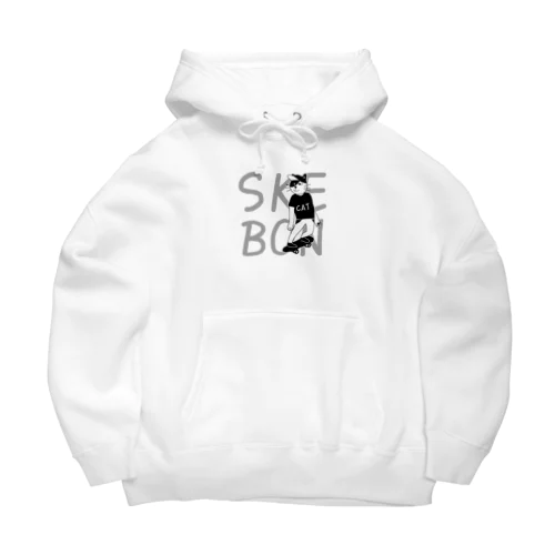 スケボーキャット Big Hoodie