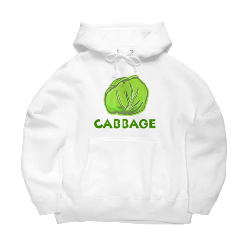 cabbage ビッグシルエットパーカー