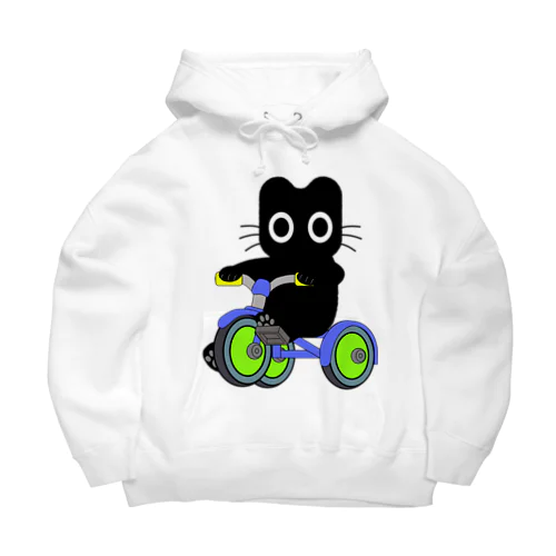 くろねこクロル（三輪車） Big Hoodie