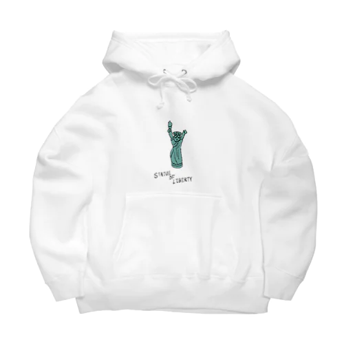 STATUE OF LIBERTY_透明 Big Hoodie