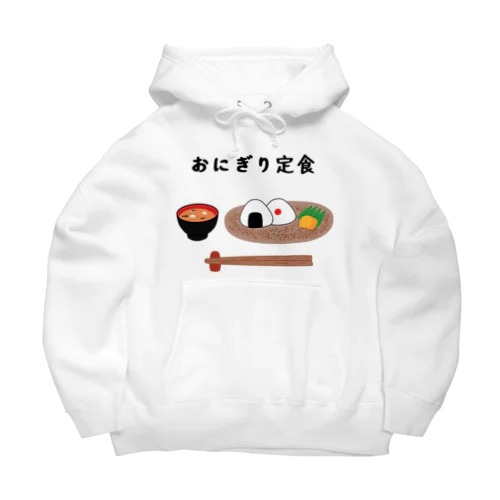 おにぎり定食 Big Hoodie