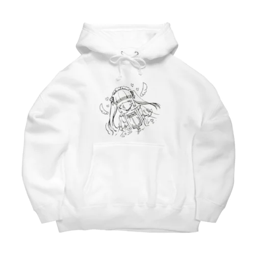 かわいいてんしめいどちゃん Big Hoodie