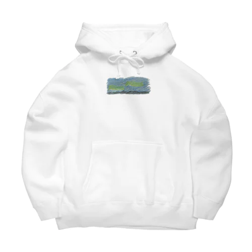 クレヨンオーロラ Big Hoodie