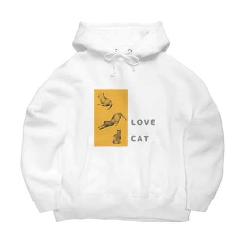 LOVE CAT Big Hoodie