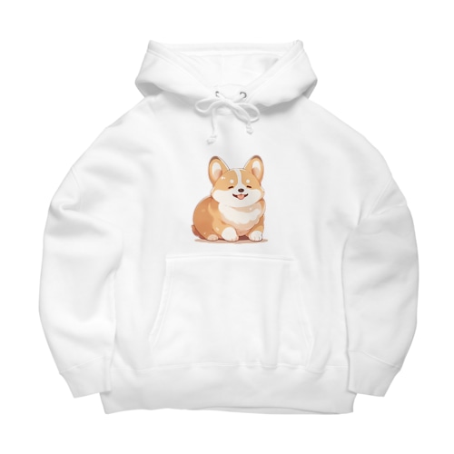 ぽっちゃりコーギーちゃん Big Hoodie