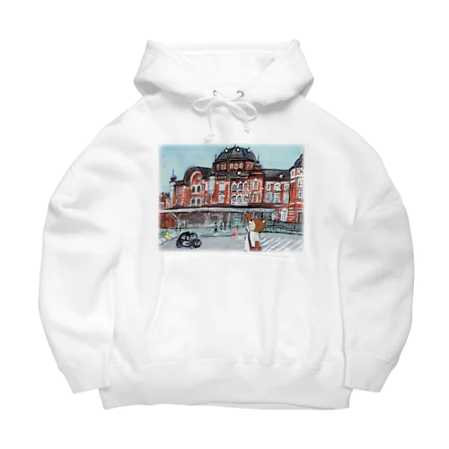 くまえるの東京観光 Big Hoodie