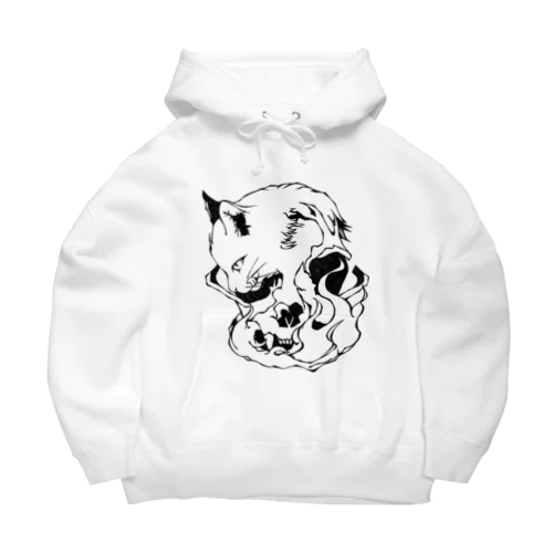 Cats And Skulls ビッグシルエットパーカー