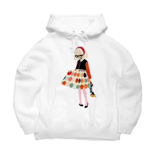 カラフルドット Big Hoodie