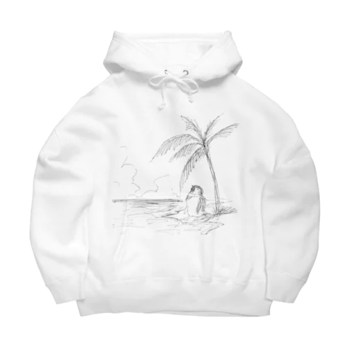 夏のペンギン　サマーバケーション Big Hoodie