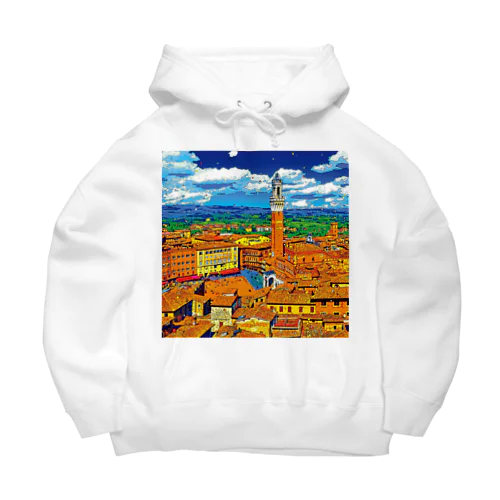 イタリア シエナの街並み Big Hoodie