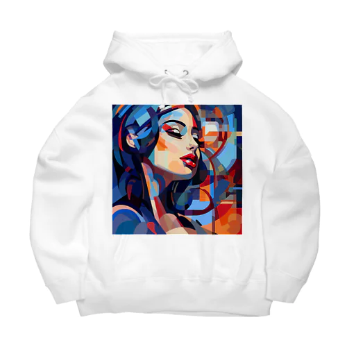 Women who listen to music Big Hoodie