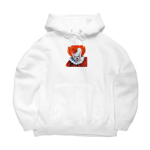 ピエロのイラストのグッズ Big Hoodie