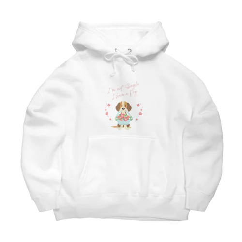 かわいい犬のイラストグッズ Big Hoodie