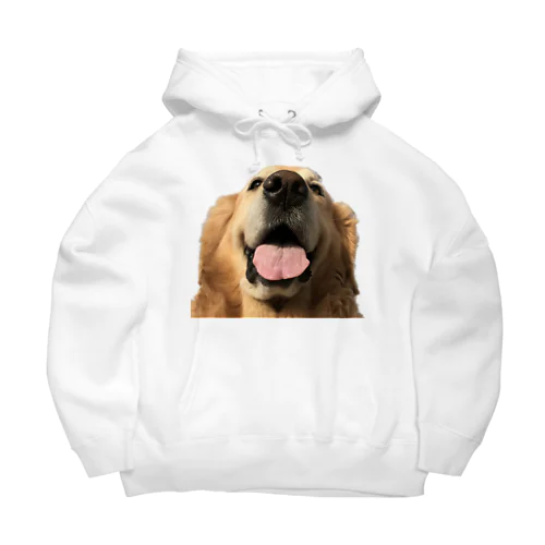 笑顔なゴールデンレトリバー Big Hoodie