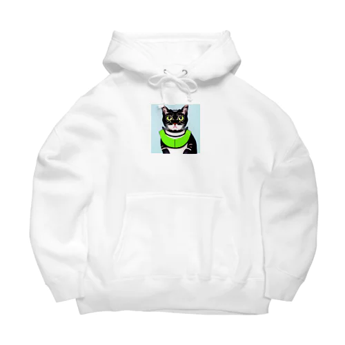 可愛らしい猫ちゃん Big Hoodie