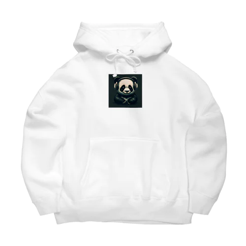 Headphones & Pandas（ヘッドホン & パンダ） Big Hoodie