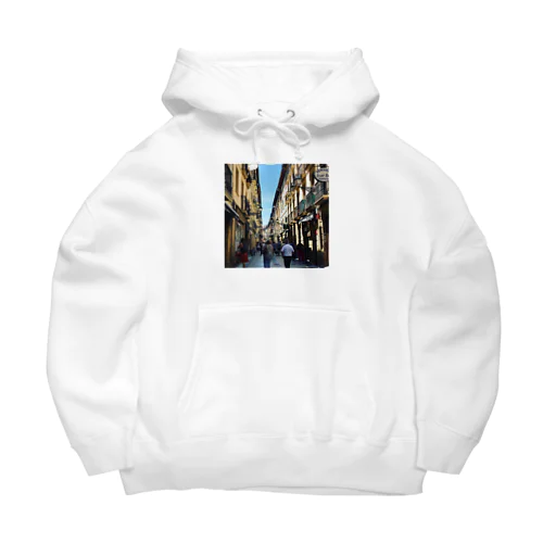 バスクのバル　風景 Big Hoodie