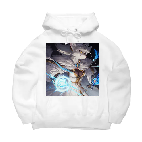ケモノっ娘魔法使い Big Hoodie