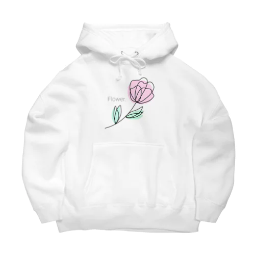 Flower. Big Hoodie