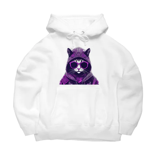 サングラスねこ Big Hoodie