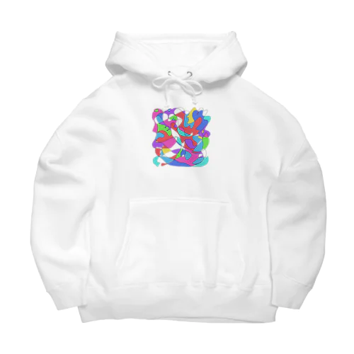 colorful spirit Big Hoodie