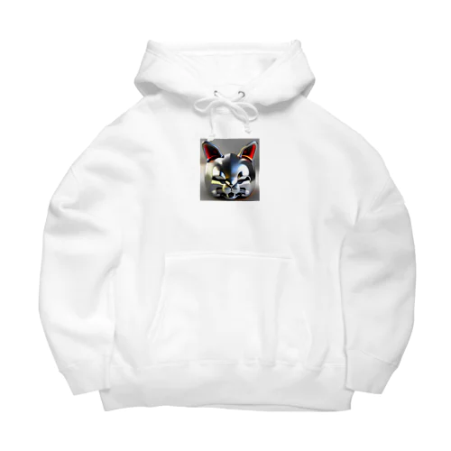 サイボーグ猫ちゃん Big Hoodie